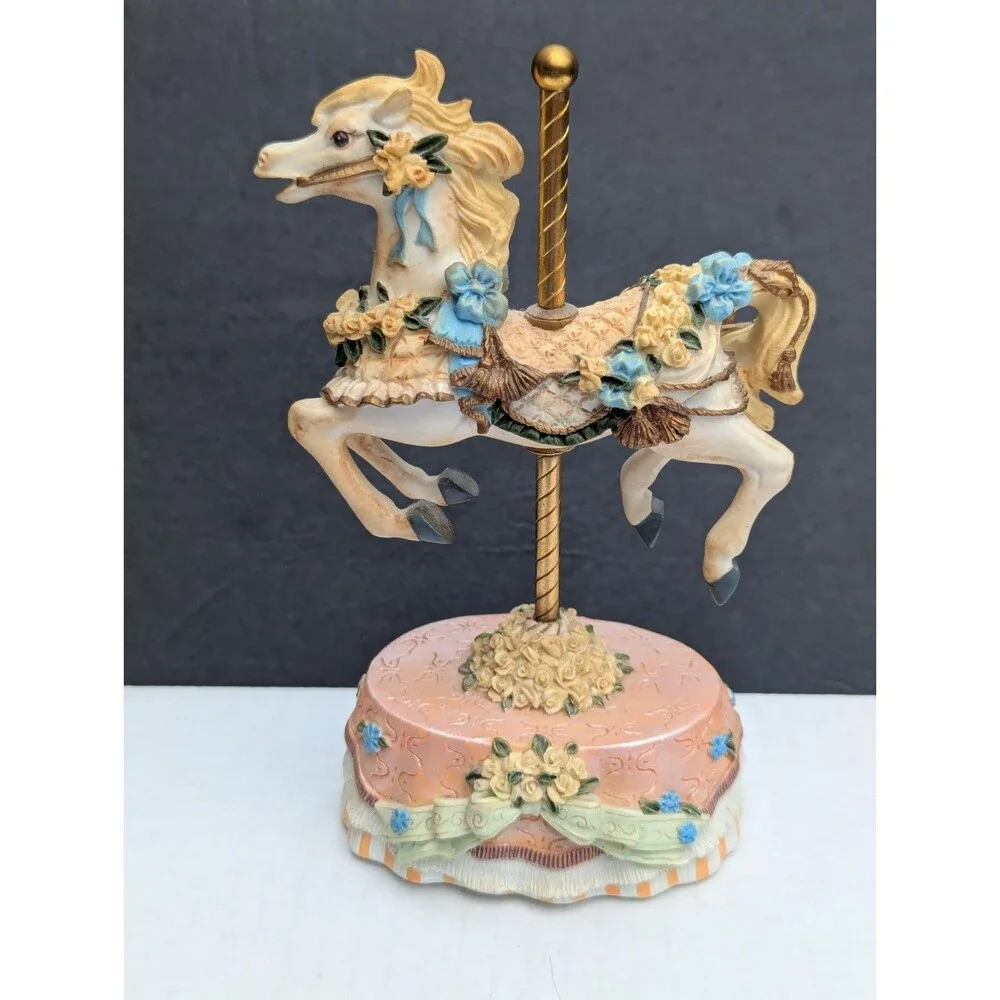 Heritage House Carousel Horse Melodies County Fair Collection